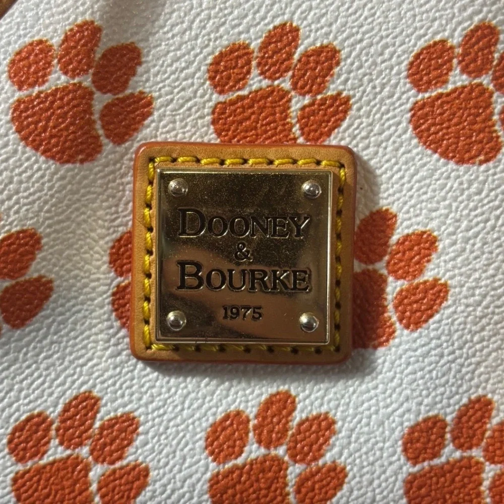 Dooney & Bourke Clemson University Tigers Paw Print Bag
